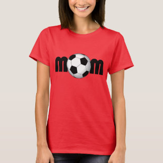 T-shirts Soccer Mãe Tee