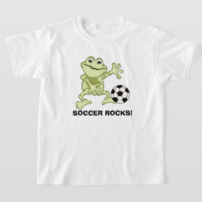 T-SHIRTS SOCCER ROCKS! (Postura )