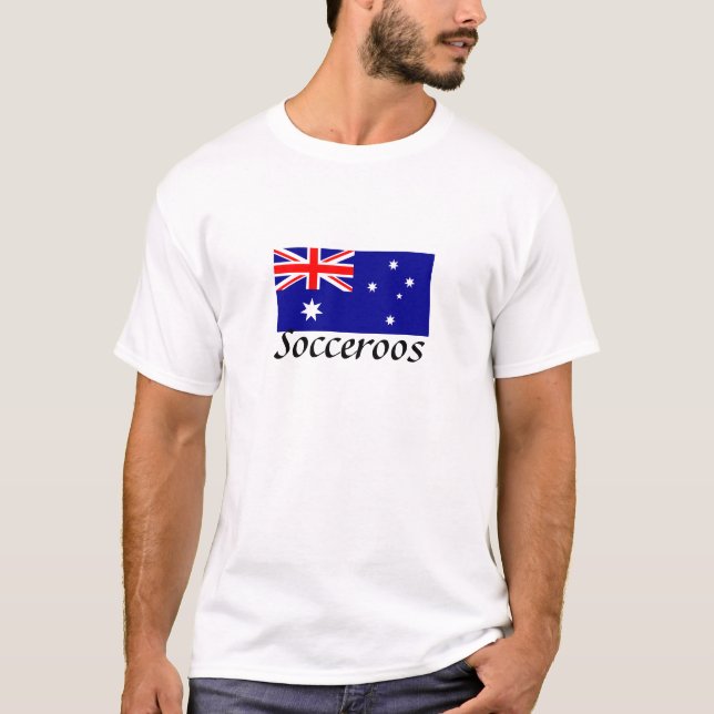 T-shirts Socceroos da Austrália (Frente)