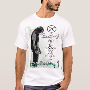 T-shirts Sociedade 1 Matt Zane com símbolos do círculo