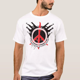 T-shirts Sociedade polida armada - vermelho