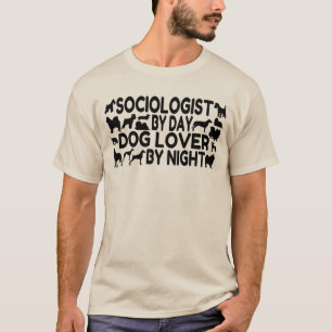 T-shirts Sociólogo Dog Lover
