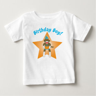 T-shirts Sock Monkey Birthday Boy