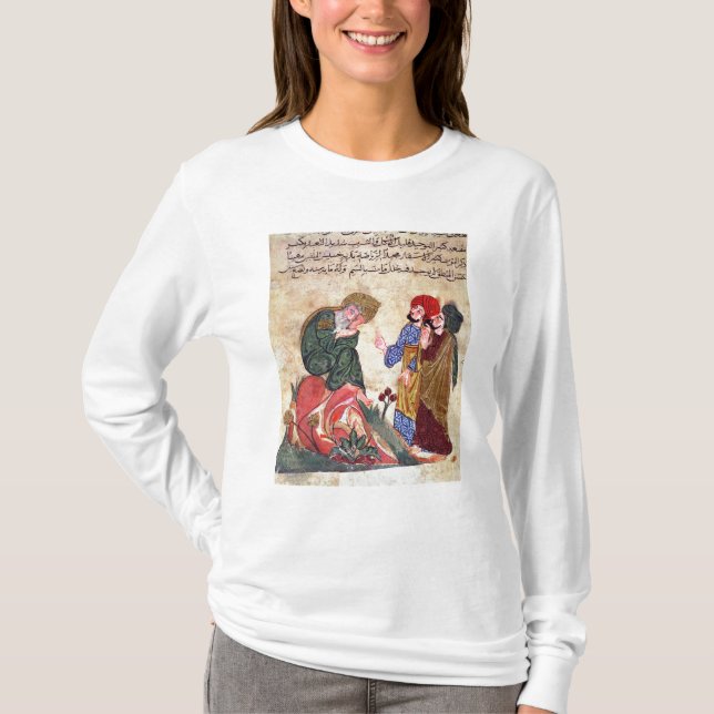 T-shirts Socrates e seus estudantes (Frente)