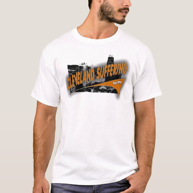 T-shirts Sofrimento de Cleveland (substituição) (Frente)