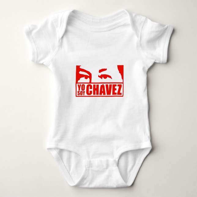 T-shirts Soja Chávez - Hugo Chávez - Venezuela de Yo (Frente)