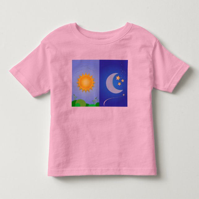 T-shirts sol e lua (Frente)