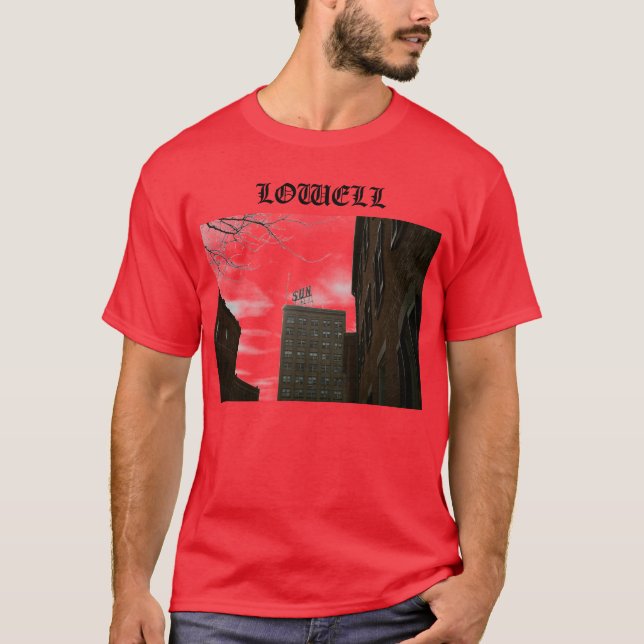 T-SHIRTS SOL ROXO DE LOWELL (Frente)
