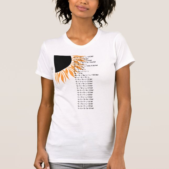 T-shirts Sol termonuclear (Frente)