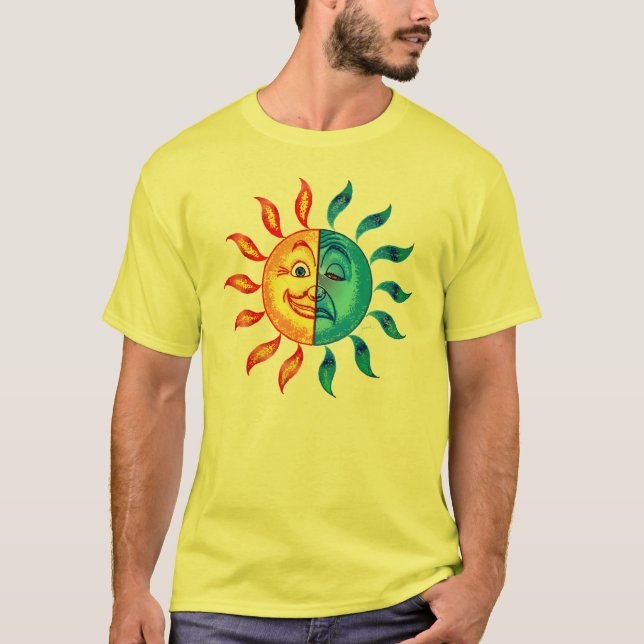 T-shirts Solar polar do Bi (Frente)