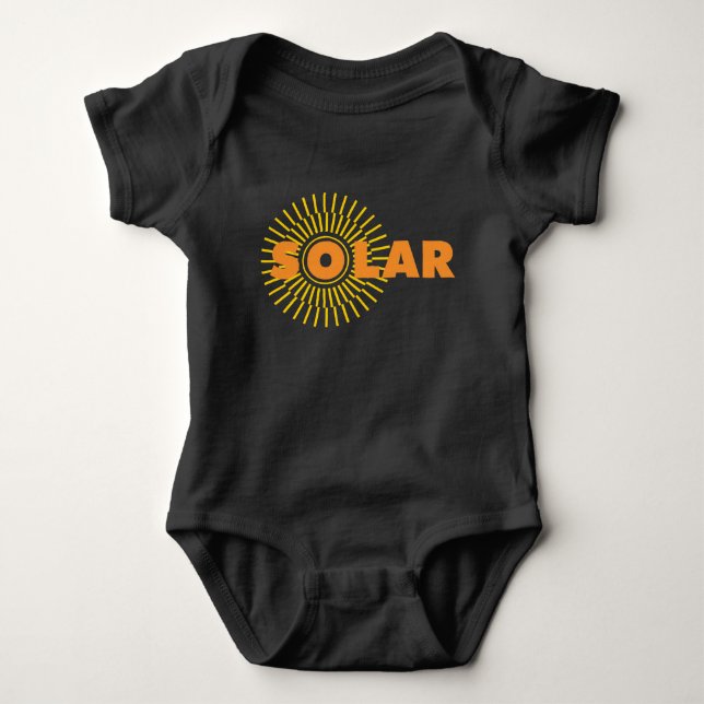 T-shirts Solar Power Sun (Frente)