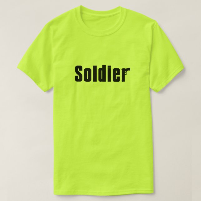 T-shirts Soldado (Frente do Design)