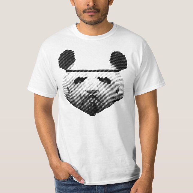 T-shirts Soldado da panda (Frente)