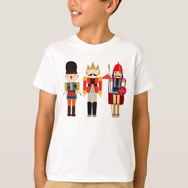 T-shirts Soldados do Nutcracker - bonitos e bonitos (Frente)