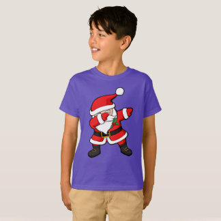 T-shirts Solha de toque ligeiro do Natal de Papai Noel