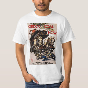 T-shirts Solicite carvão agora