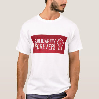 T-shirts Solidariedade para sempre!