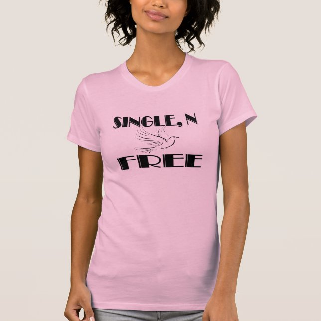 T-shirts Solteiro, n gratuito (Frente)