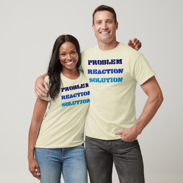 T-shirts Solução de reação de problema (Unissex)
