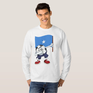 T-shirts Somália Bola de Futebol Dabbing