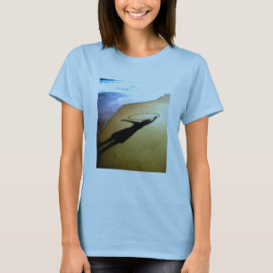 T-shirts Sombra da praia da aro