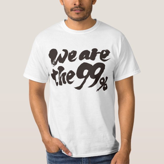 T-shirts Somos os 99% (Frente)
