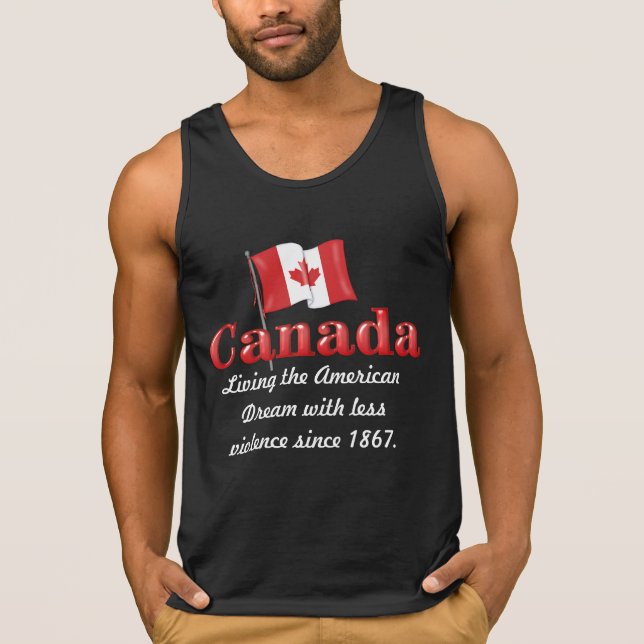 T-shirts Sonho canadense (Frente)