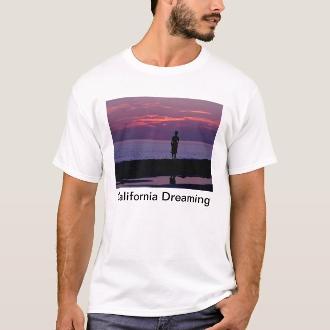 T-shirts Sonho de Califórnia (Frente)