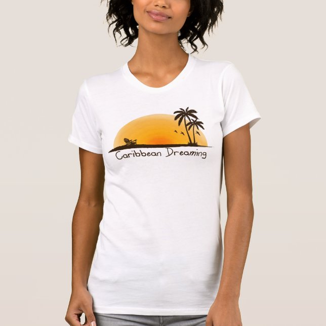 T-shirts Sonho de Caribe (Frente)