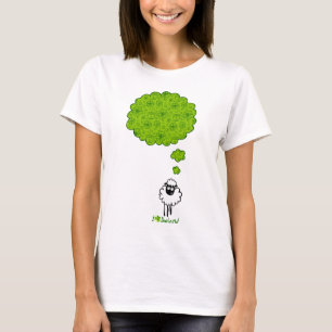 T-shirts Sonho pequeno dos carneiros sobre Ireland