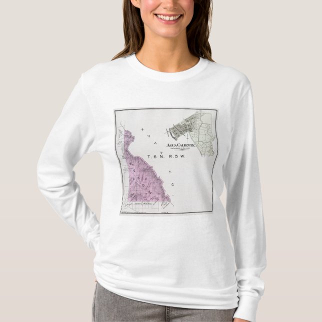 T-shirts Sonoma County, Califórnia 6 (Frente)