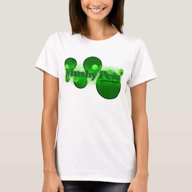 T-shirts Sopa de ervilhas no verde (Frente)