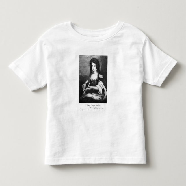 T-shirts Sophia Dorothea de Celle (Frente)