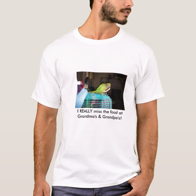 T-shirts Sophie:  EU falto REALMENTE a comida em… (Frente)