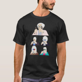 T-shirts Sopre do passado - de volta às décadas