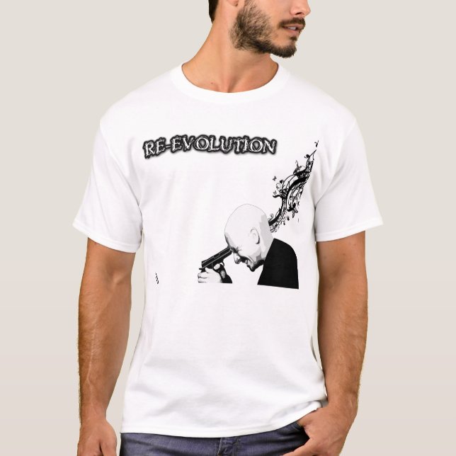 T-SHIRTS SOPRO DE RE-EVOLUTION SUA MENTE (Frente)