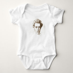T-shirts Søren Kierkegaard - filósofo do Existentialist