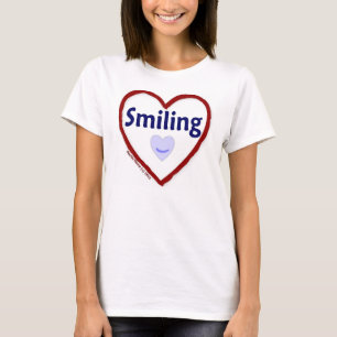 T-shirts Sorriso de amor
