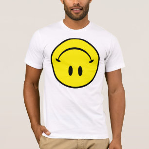 T-shirts Sorriso de cabeça para baixo grande