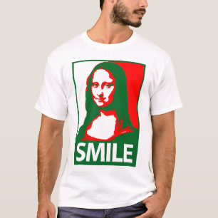 T-shirts Sorriso de Mona Lisa