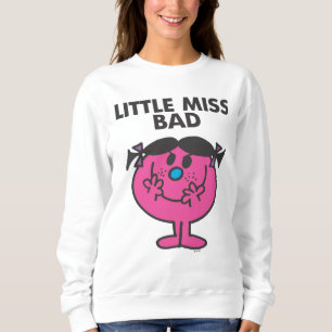 T-shirts Sorriso mau pequeno da senhorita Mau