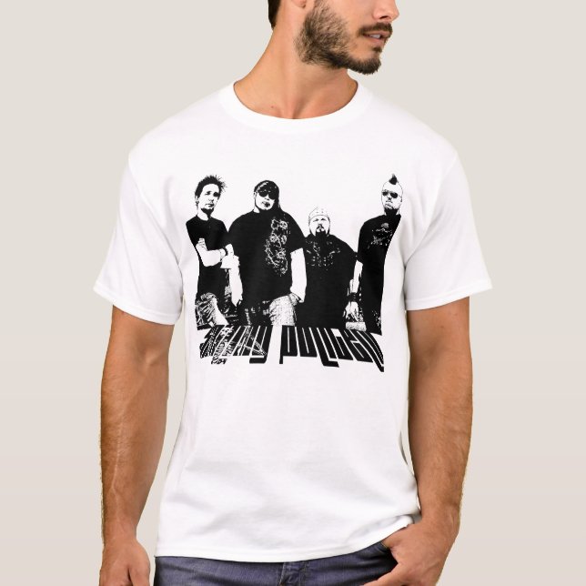T-shirts Sorriso polidamente T da banda (Frente)