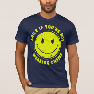 T-shirts sorriso se você não está vestindo a roupa inter