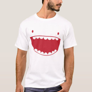 T-shirts Sorrisos engraçados da cara