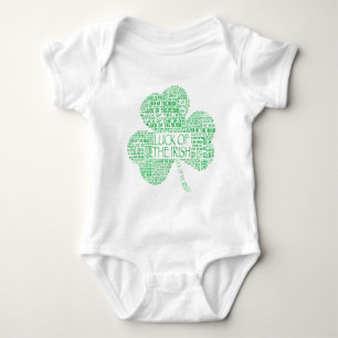 T-shirts Sorte do trevo irlandês