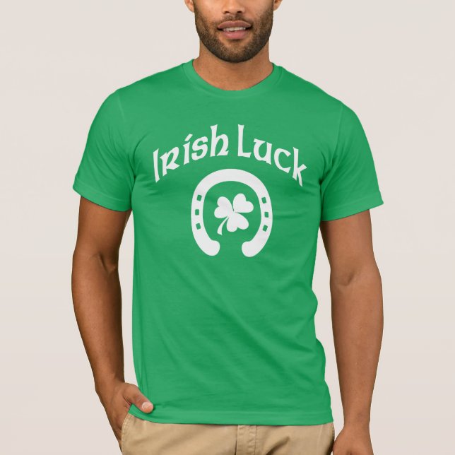 T-shirts Sorte Irlandesa (Frente)
