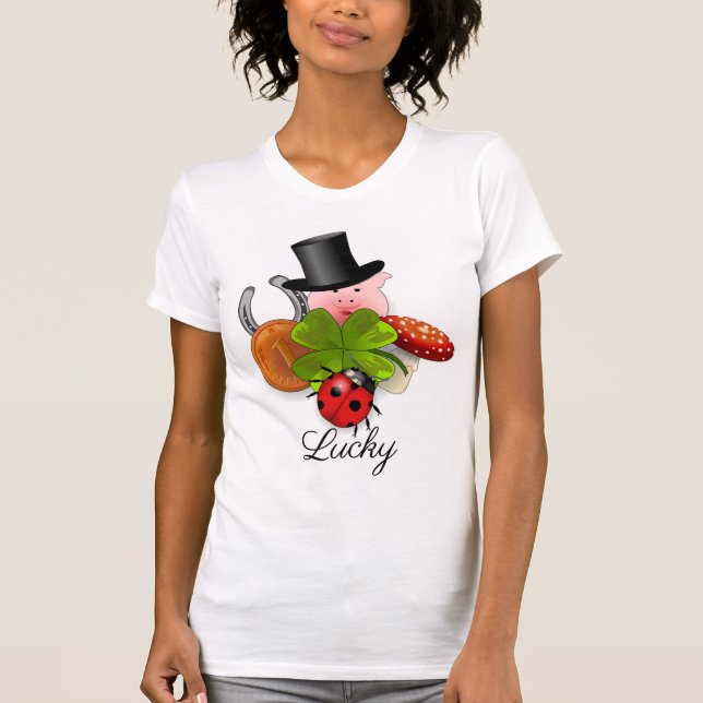 T-shirts Sortudo (Frente)
