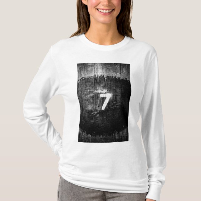 T-shirts sortudo por soma (Frente)