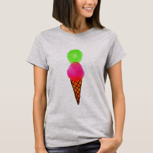 T-shirts Sorvete pop art