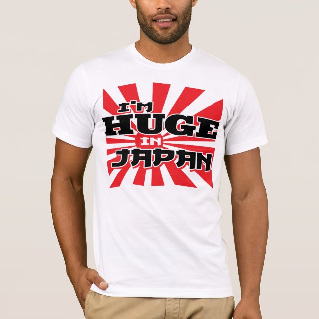 T-shirts Sou imenso no Japão (Frente)